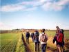 Heading through the fields towards Brandon