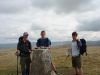 At the trig point on Green Bell (605m)