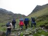 Rather than follow Rossett Gill to the top, use the path that zigzags to the left if you're short on time or if some of your group are a bit slow...