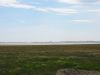 Bamburgh Castle in the far distance