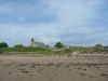 The church and abbey from the beach