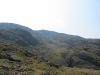 The view at the start of Corridor Route looking towards Great End / Broad Crag