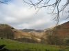 Leaving Coniston looking north towards the Coniston Fells