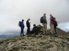The summit cairn of Brown Pike (682m)