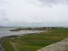 The harbour and village from the castle