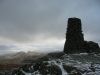 The beacon on Thornthwaite Crag