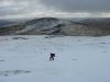 Descending off Beinn Ime towards Beinn Narnain