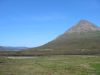 Looking back down the coast where we had just come from with Sgurr Mhairi rising up from Loch Sligachan