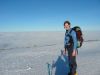 Katherine on the summit of Braeriach