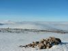 The summit cairn