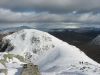 Looking North along Beinn Fhada