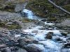 A frozen stream