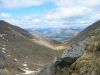 Looking North along the side of Aonach Mor