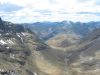 Looking back along our route from Aonach Mor