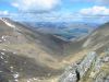 Looking North along the side of Aonach Mor