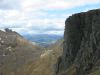 Crags on the side of Aonach Beag