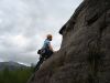 Julia climbing