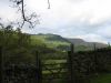 The view towards Great How from above Sty Beck Farm